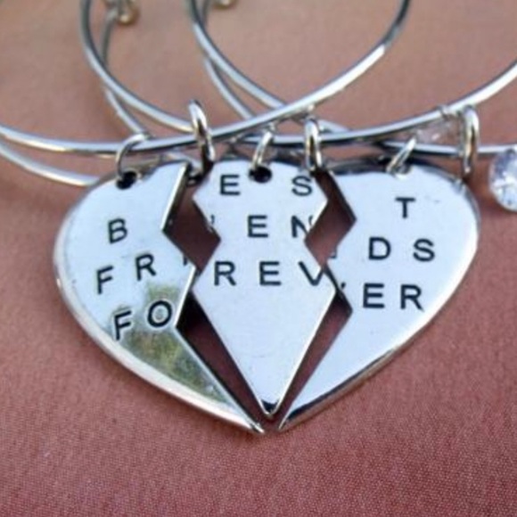 💞Best Friends Forever💞3 Pc Bracelet - Picture 2 of 6